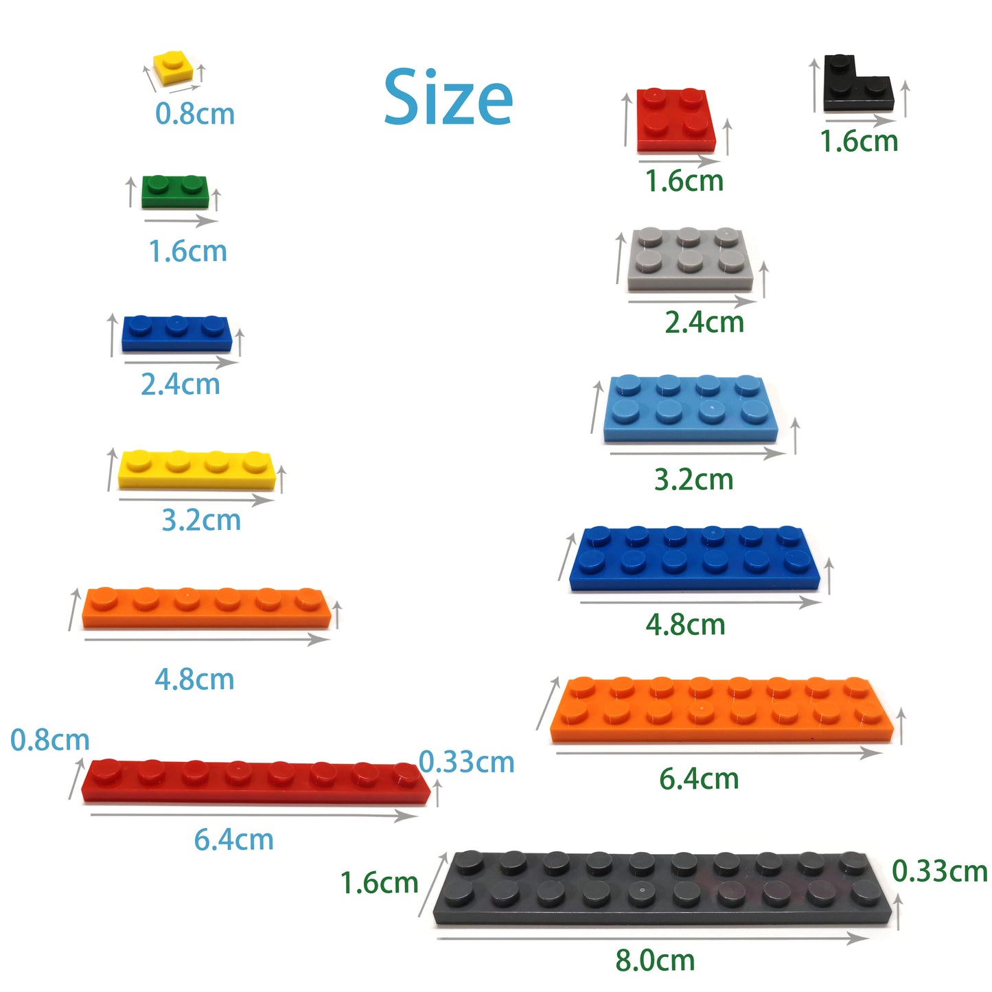 600pcs DIY Building Blocks Thin Figures Bricks Lamp 12Colors Educational Creative Size Compatible With 4037 Toys for Children